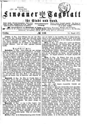 Lindauer Tagblatt für Stadt und Land Dienstag 15. August 1876