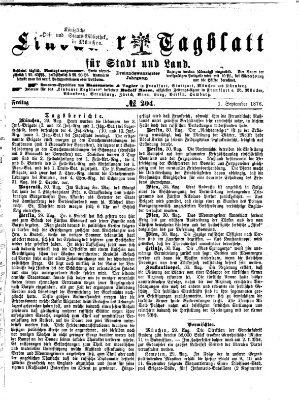 Lindauer Tagblatt für Stadt und Land Freitag 1. September 1876