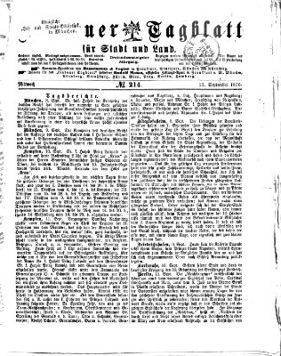 Lindauer Tagblatt für Stadt und Land Mittwoch 13. September 1876