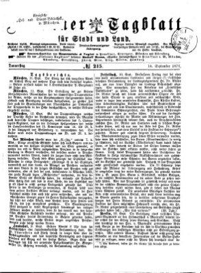 Lindauer Tagblatt für Stadt und Land Donnerstag 14. September 1876