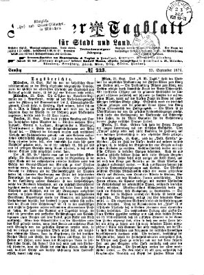 Lindauer Tagblatt für Stadt und Land Samstag 23. September 1876