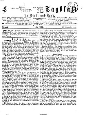 Lindauer Tagblatt für Stadt und Land Mittwoch 27. September 1876