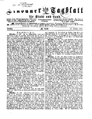 Lindauer Tagblatt für Stadt und Land Dienstag 17. Oktober 1876