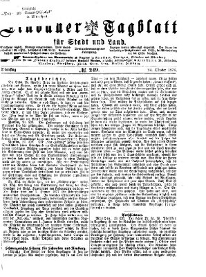 Lindauer Tagblatt für Stadt und Land Dienstag 24. Oktober 1876