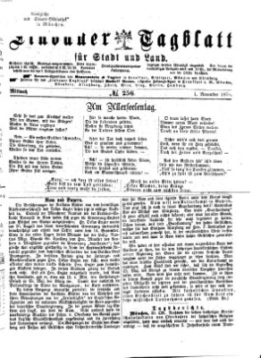Lindauer Tagblatt für Stadt und Land Mittwoch 1. November 1876