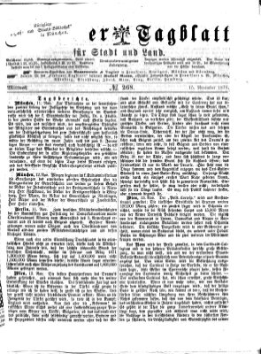 Lindauer Tagblatt für Stadt und Land Mittwoch 15. November 1876