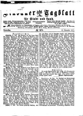 Lindauer Tagblatt für Stadt und Land Donnerstag 23. November 1876