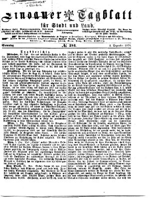 Lindauer Tagblatt für Stadt und Land Sonntag 3. Dezember 1876