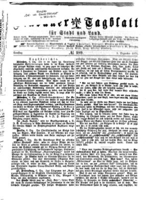 Lindauer Tagblatt für Stadt und Land Samstag 9. Dezember 1876