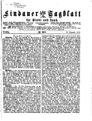 Lindauer Tagblatt für Stadt und Land Dienstag 12. Dezember 1876