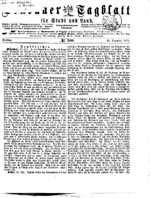 Lindauer Tagblatt für Stadt und Land Freitag 22. Dezember 1876