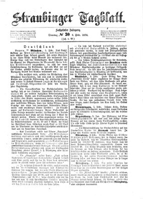 Straubinger Tagblatt Dienstag 8. Februar 1876