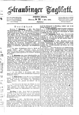 Straubinger Tagblatt Mittwoch 9. Februar 1876