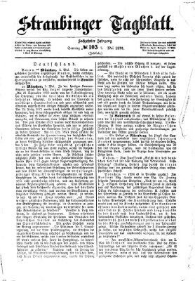 Straubinger Tagblatt Sonntag 7. Mai 1876