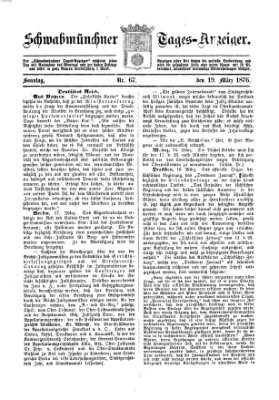 Schwabmünchner Tages-Anzeiger Sonntag 19. März 1876