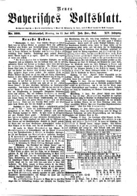 Neues bayerisches Volksblatt Montag 12. Juni 1876