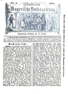 Illustrirte bayerische Volkszeitung Sonntag 23. Januar 1876