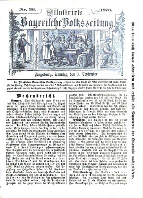 Illustrirte bayerische Volkszeitung Sonntag 3. September 1876