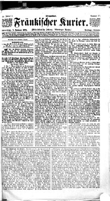 Fränkischer Kurier Freitag 7. Januar 1876