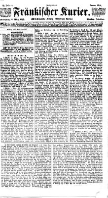 Fränkischer Kurier Montag 6. März 1876