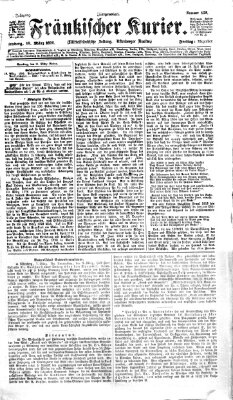 Fränkischer Kurier Freitag 10. März 1876