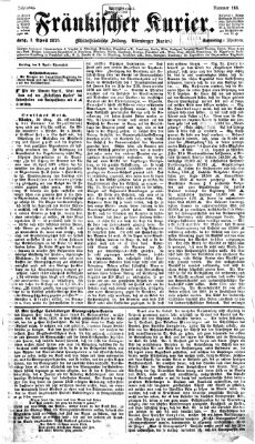 Fränkischer Kurier Samstag 1. April 1876