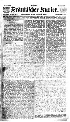 Fränkischer Kurier Donnerstag 6. Juli 1876