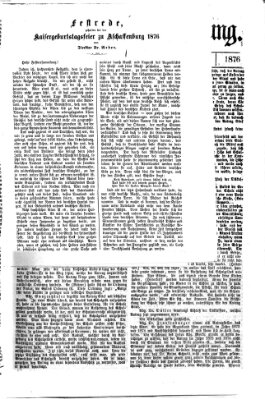 Aschaffenburger Zeitung Montag 27. März 1876