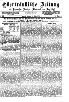 Oberfränkische Zeitung und Bayreuther Anzeiger (Bayreuther Anzeiger) Freitag 10. März 1876