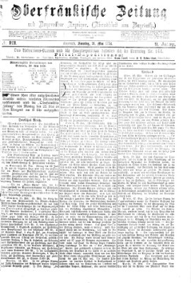 Oberfränkische Zeitung und Bayreuther Anzeiger (Bayreuther Anzeiger) Sonntag 21. Mai 1876