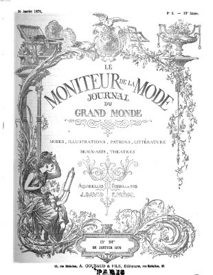 Le Moniteur de la mode Samstag 15. Januar 1876