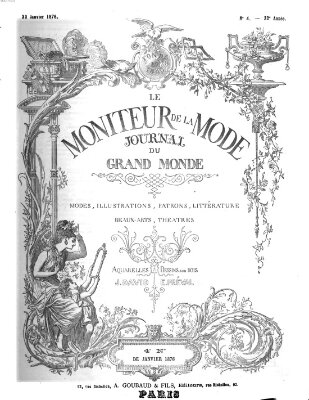 Le Moniteur de la mode Samstag 22. Januar 1876