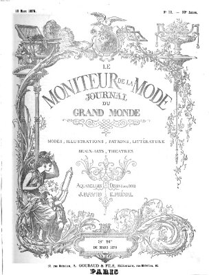 Le Moniteur de la mode Samstag 18. März 1876