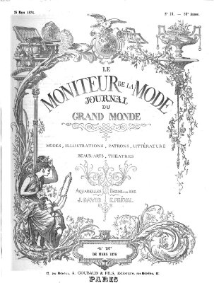 Le Moniteur de la mode Samstag 25. März 1876