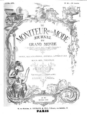 Le Moniteur de la mode Samstag 13. Mai 1876