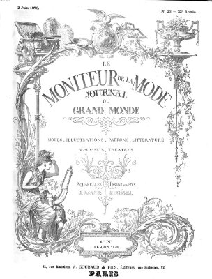 Le Moniteur de la mode Samstag 3. Juni 1876