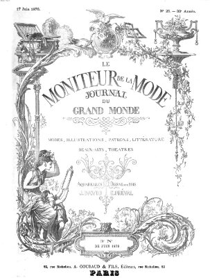 Le Moniteur de la mode Samstag 17. Juni 1876