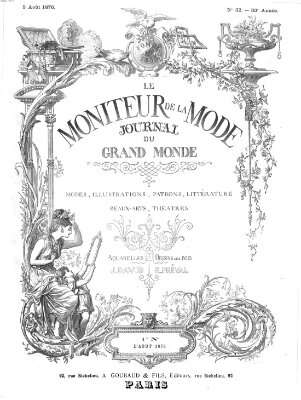 Le Moniteur de la mode Samstag 5. August 1876