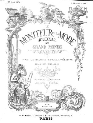 Le Moniteur de la mode Samstag 26. August 1876