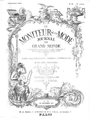 Le Moniteur de la mode Samstag 2. September 1876