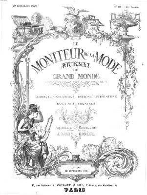 Le Moniteur de la mode Samstag 30. September 1876