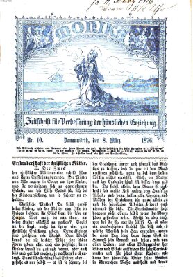 Katholische Schulzeitung (Bayerische Schulzeitung) Mittwoch 8. März 1876