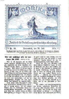 Katholische Schulzeitung (Bayerische Schulzeitung) Mittwoch 26. Juli 1876