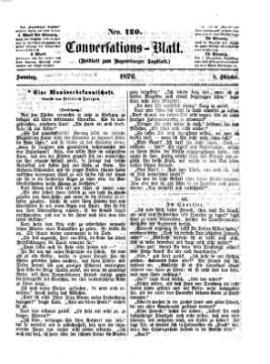 Regensburger Conversations-Blatt (Regensburger Tagblatt) Sonntag 8. Oktober 1876