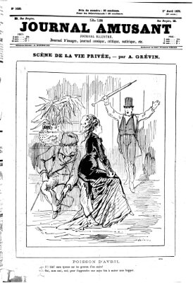 Le Journal amusant Samstag 1. April 1876