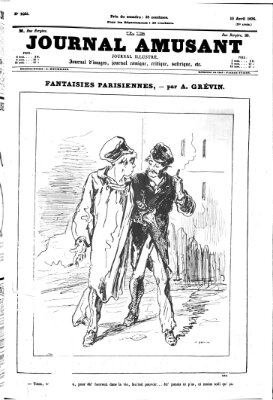 Le Journal amusant Samstag 15. April 1876