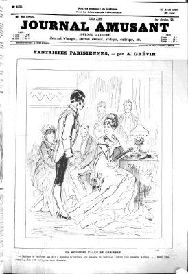 Le Journal amusant Samstag 22. April 1876