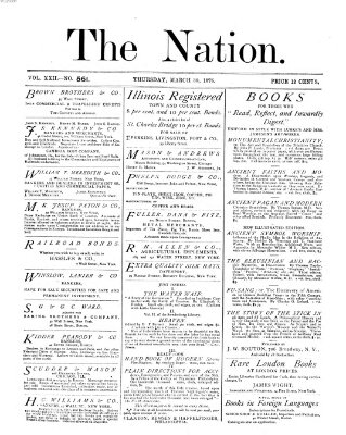 The nation Donnerstag 30. März 1876