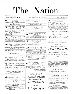 The nation Donnerstag 3. August 1876