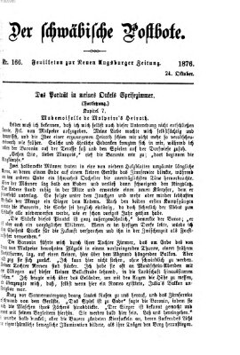 Der schwäbische Postbote (Neue Augsburger Zeitung) Dienstag 24. Oktober 1876